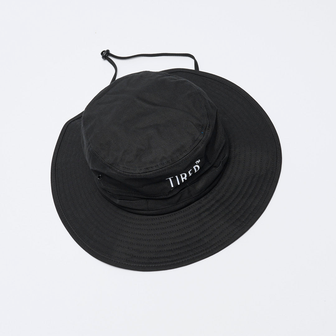 Tired Skateboards - OG Fishing Hat (Black)