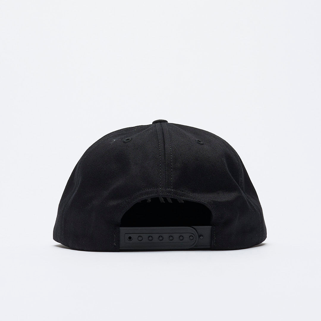 Tired Skateboards - Old Mobil 5 panel Cap USA (Black)