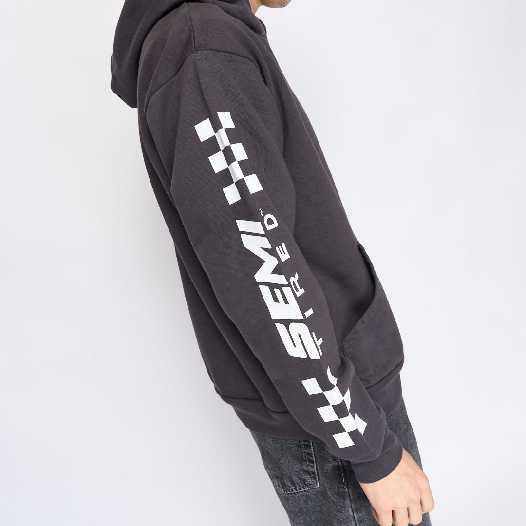 Tired Skateboards - Semi Tired Racing Hoodie (Black)