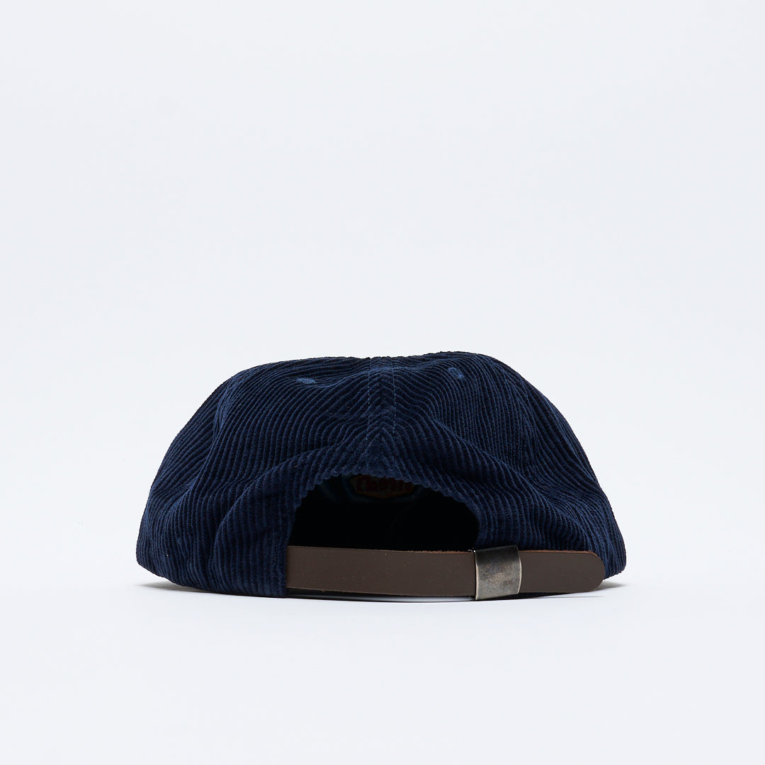 Tired Skateboards - Washed Cord Cap (Navy)