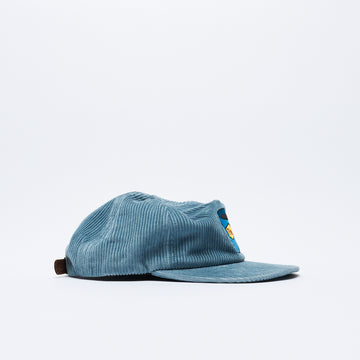 Tired Skateboards - Washed Cord Cap (Rain)