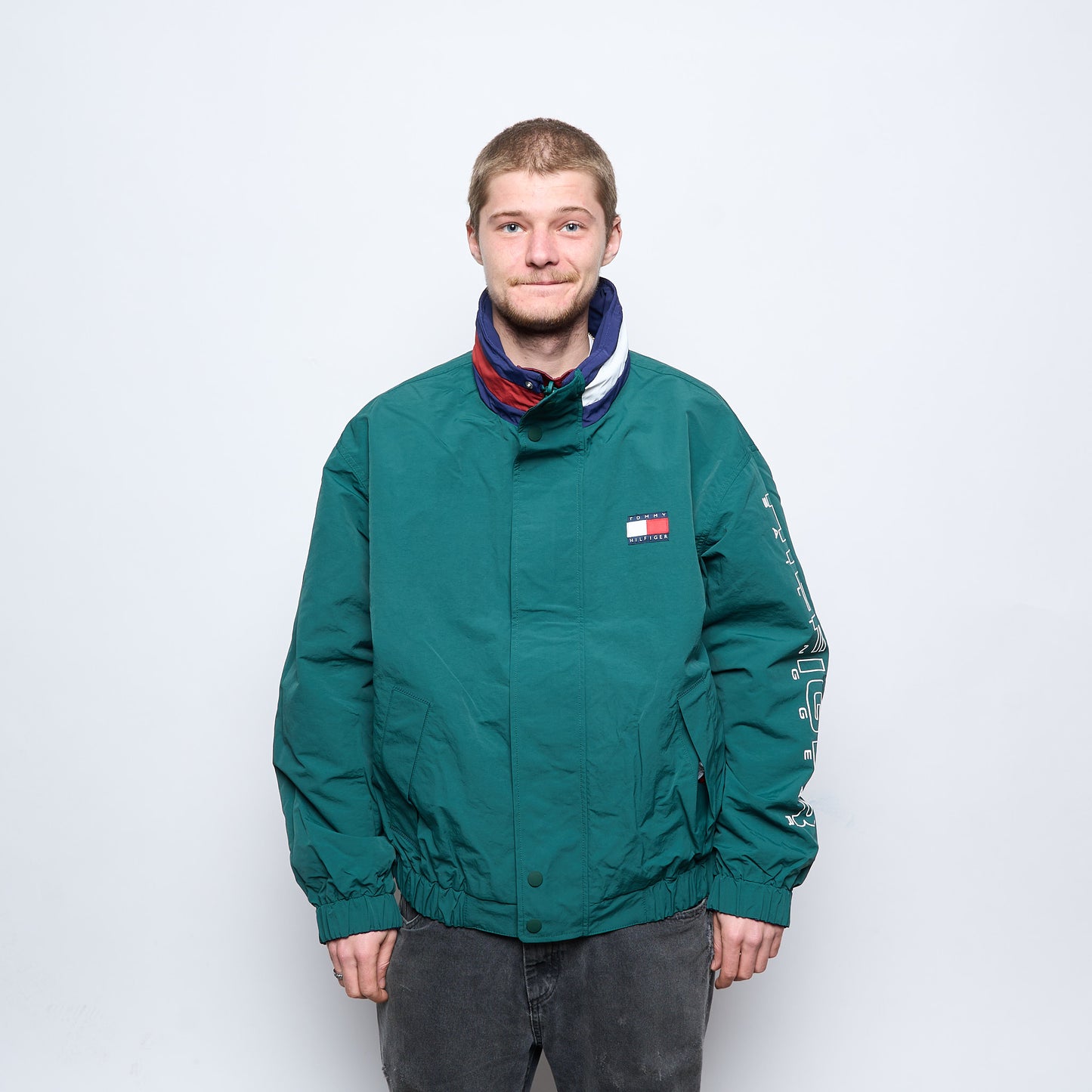 Tommy Hilfiger - GI Sailing Reversible Jacket (Ornamental Green)