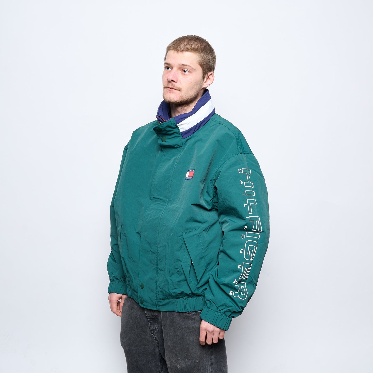 Tommy Hilfiger - GI Sailing Reversible Jacket (Ornamental Green)