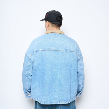 Tommy Jeans - Relaxed Chore Jacket Unisex (Light Blue Denim)
