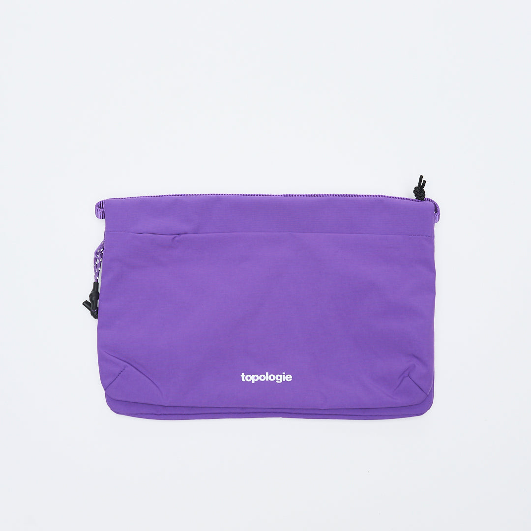 Topologie - Wares Bags Flat Sacoche Small Electric (Purple Papery)