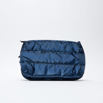 Topologie - Wares Bags Bottle Puffer Sacoche Large (Marine Blue Metallic)
