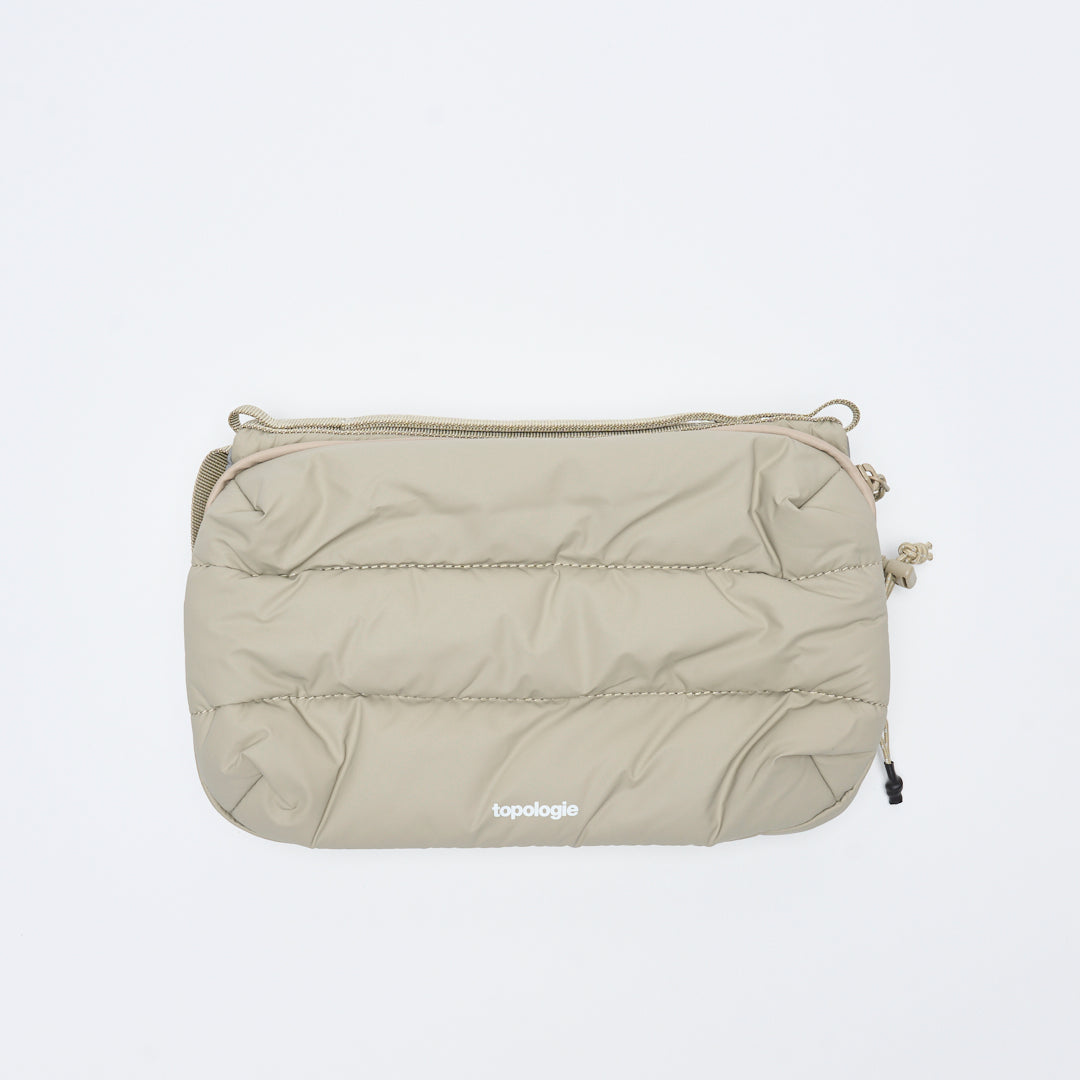Topologie - Wares Bags Bottle Sacoche Large (Taupe Puffer)