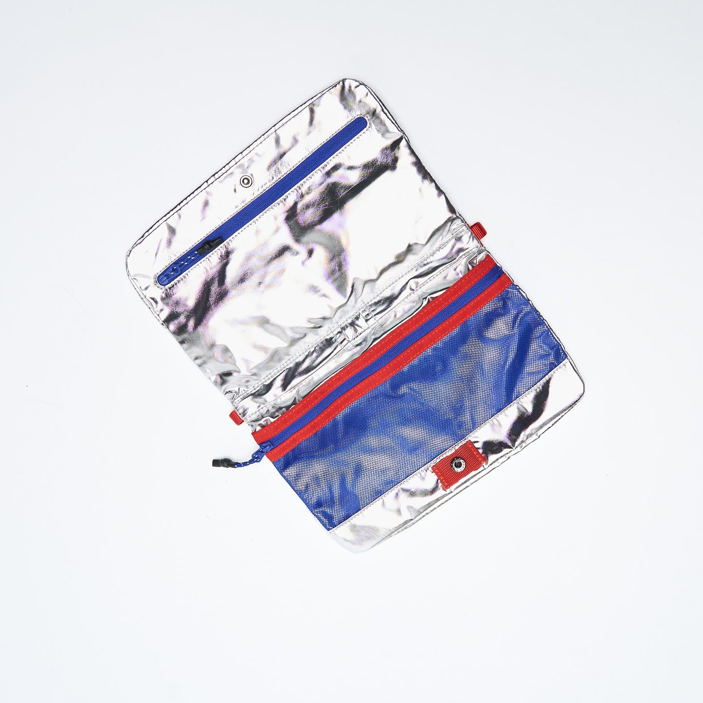 Topologie - Wares Bags Flat Sacoche Small Satellite Metallic