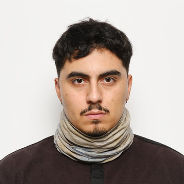 Tour de Cou - Buff - Merino Lightweight Natural Dye (Flint)