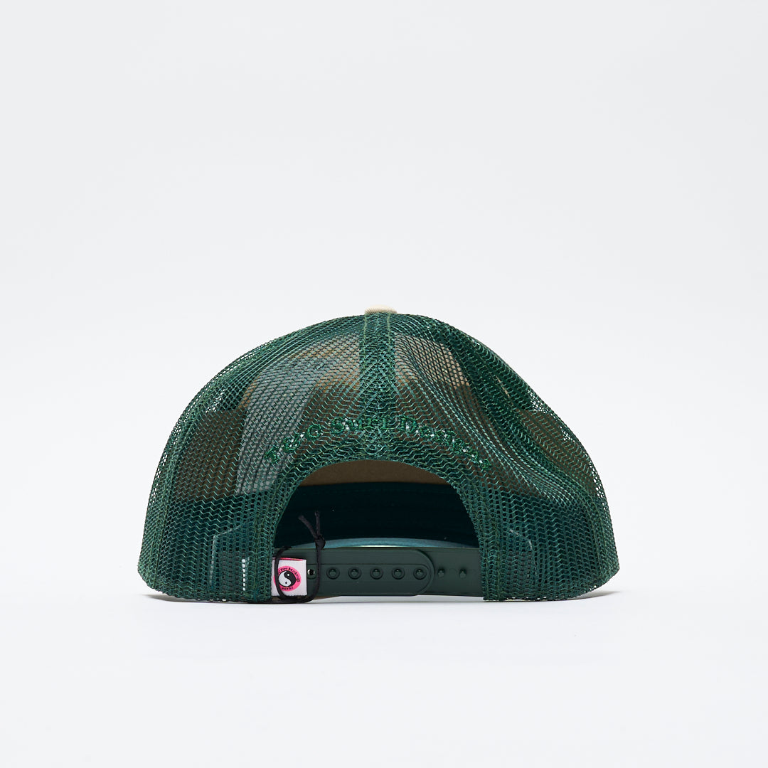 Town & Country T&C - YY Trucker Cap (Graen Sea /Off White Pink logo)