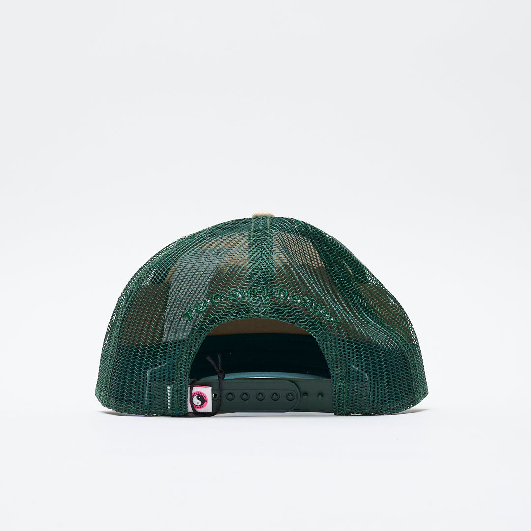 Town & Country T&C -  YY Trucker Cap (Graen Sea /Off White Pink logo)