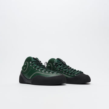Village PM - 1PM Mid Full Grain Leather Canvas Green LTR/Natural Black