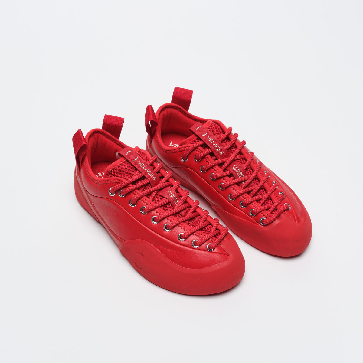 VIllage PM - 1 PM Full Grain Leather Red LTR