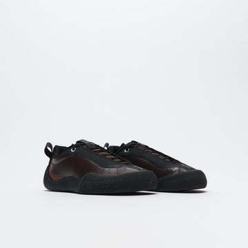 Village PM - 2PM Synthetic Leather Maroon / Natural Black