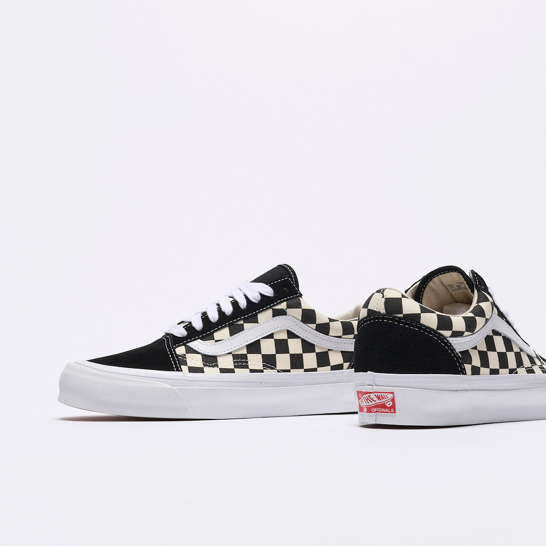 Vans Vault - OG Old Skool LX Checkerboard (Black/White)