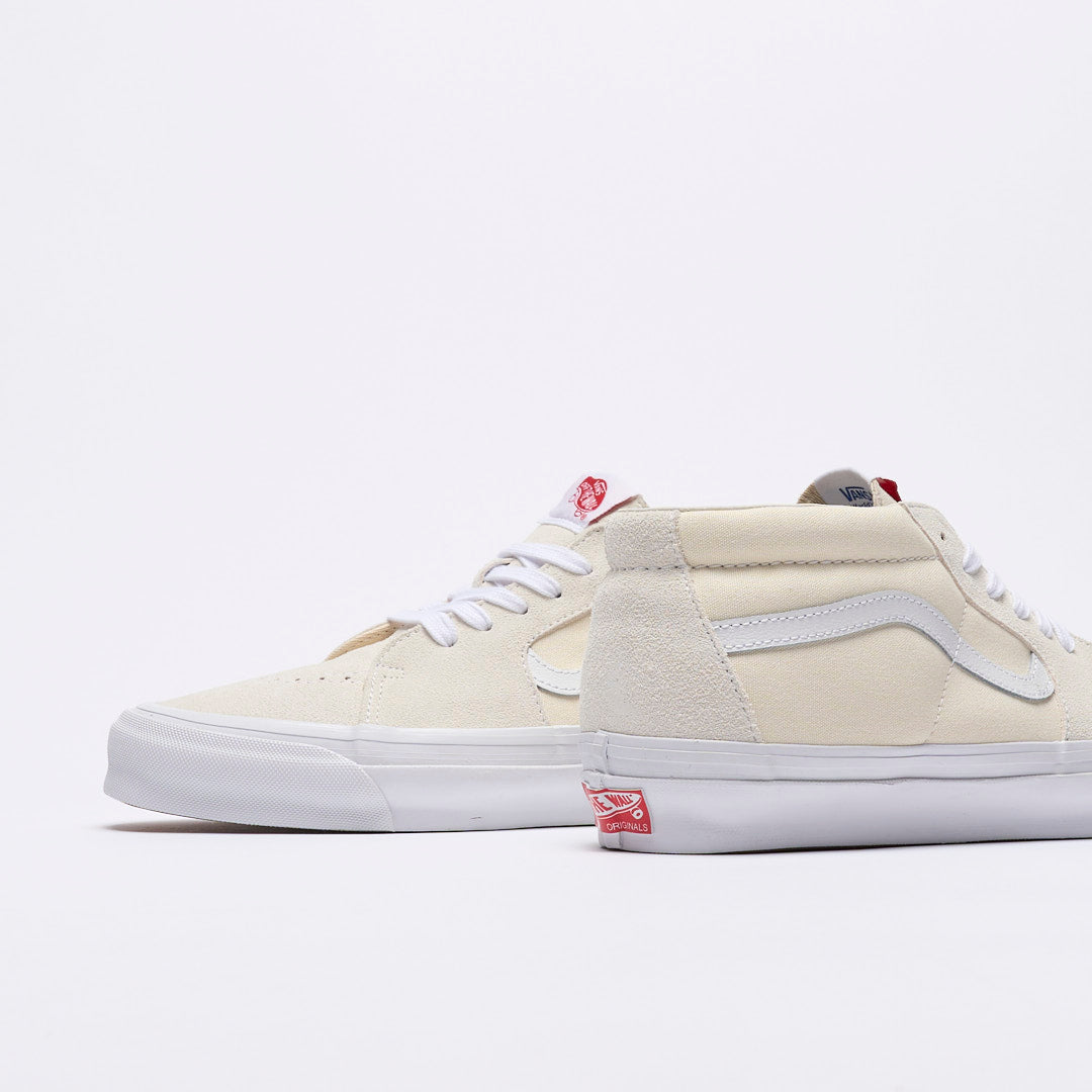 Vans Vault - OG Sk8 Mid Lux (White/White)