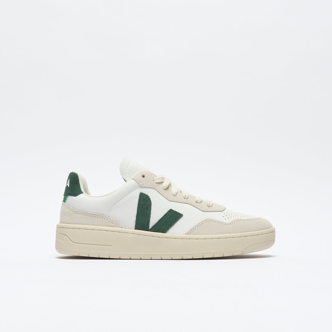 Veja - V-90 Leather (Extra-White/Cyprus)