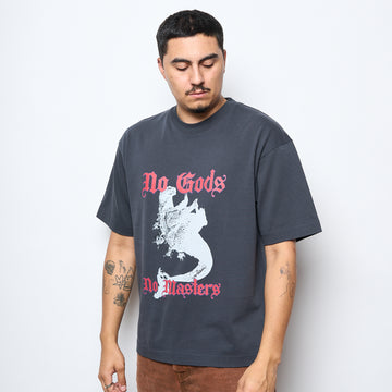 Verlan - No Gods T-Shirts (Faded Black)