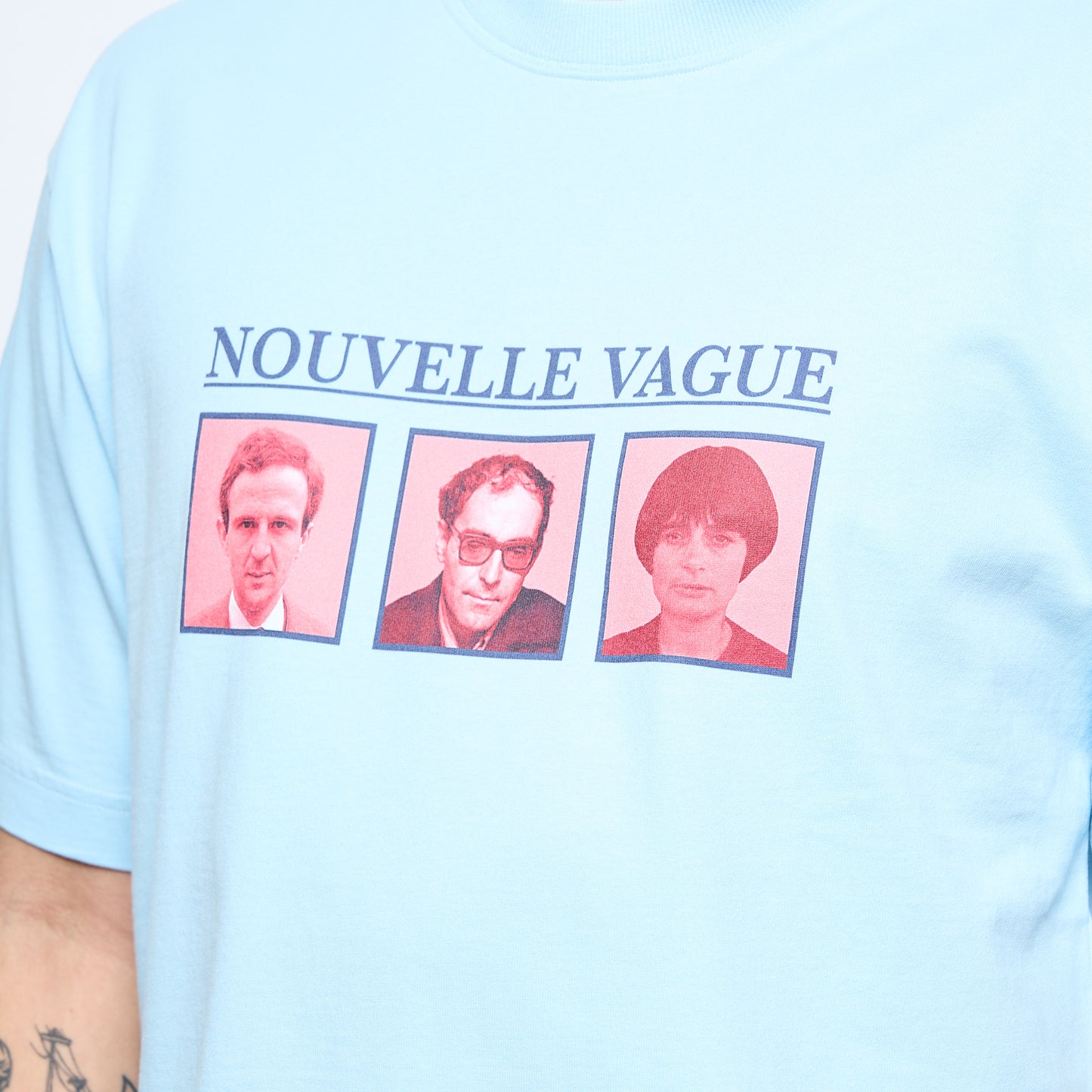 Verlan - Nouvelle Vague T-shirt (Light Blue)