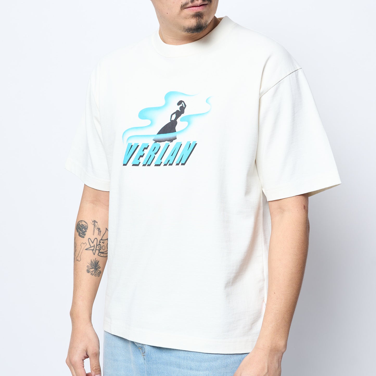 Verlan Smocking Kills T-shirt (Off White)