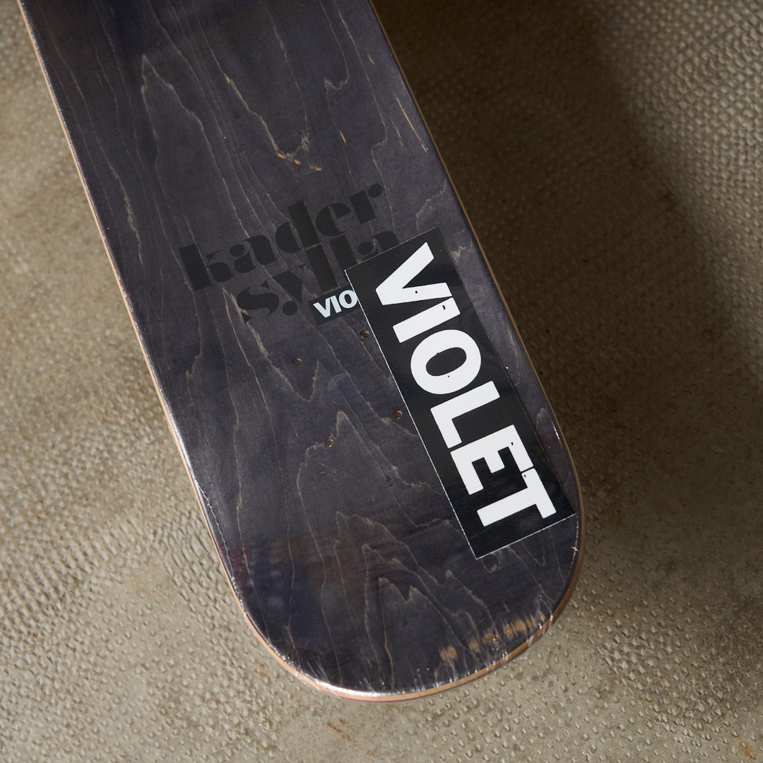 Violet Skateboards - "Girl in Khumar Playing Basketball" Kader Sylla Pro Model Deck