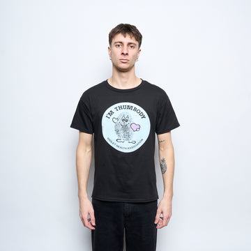 Violet Skateboards -  "I'm Thumbody" T-Shirt (Black)