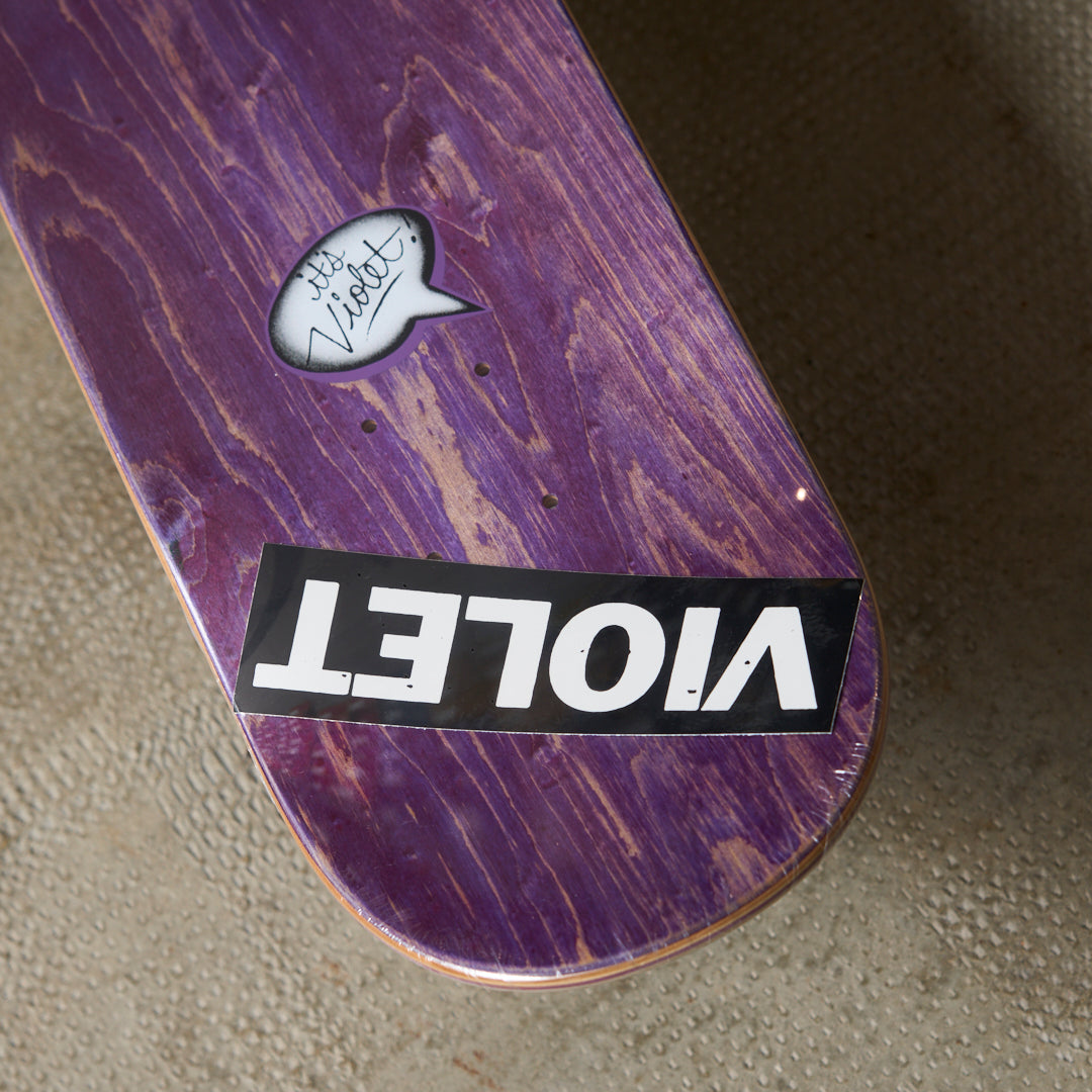 Violet Skateboards - "JEFFREY'S FREE" (PRAYING) Deck