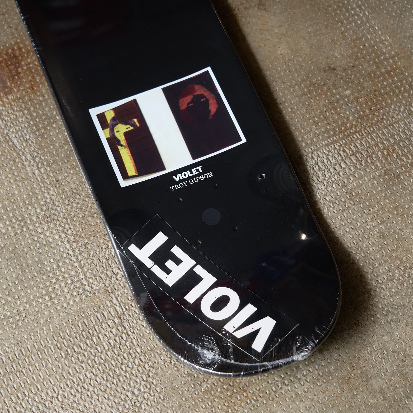 Violet Skateboards - Dead Ringer Troy Gibson Deck Yellow