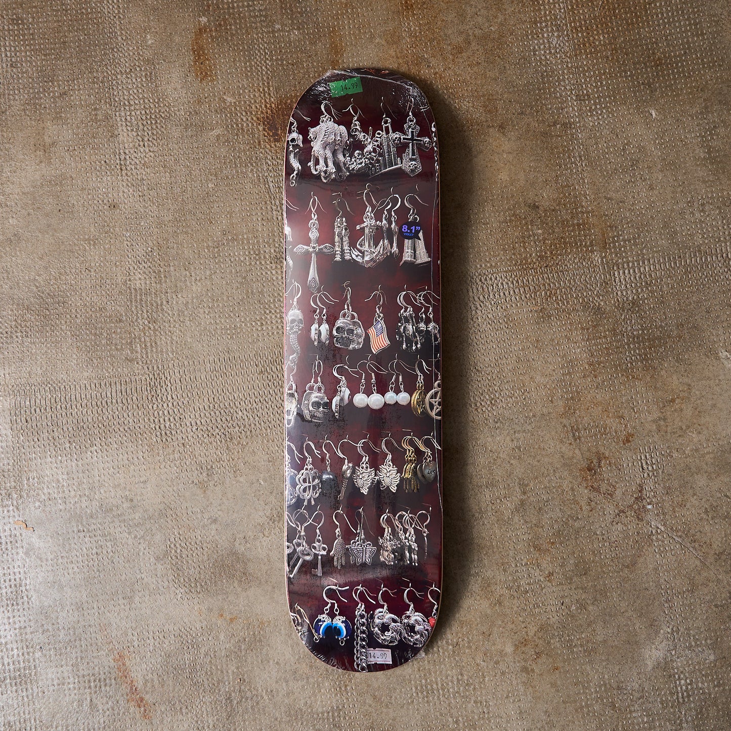 Violet Skateboards - Earings Deck 8.18