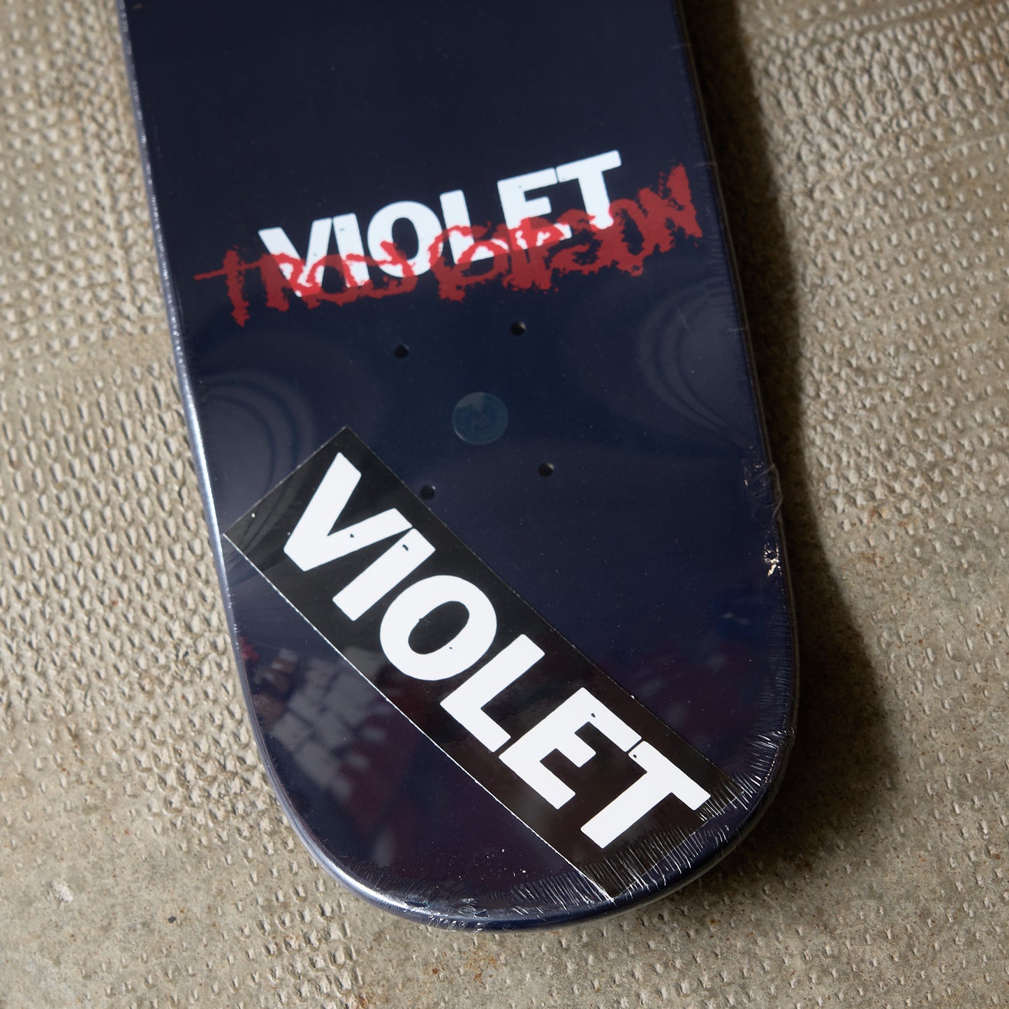 Violet Skateboards - Fireworks Troy Gibson Shaped Deck