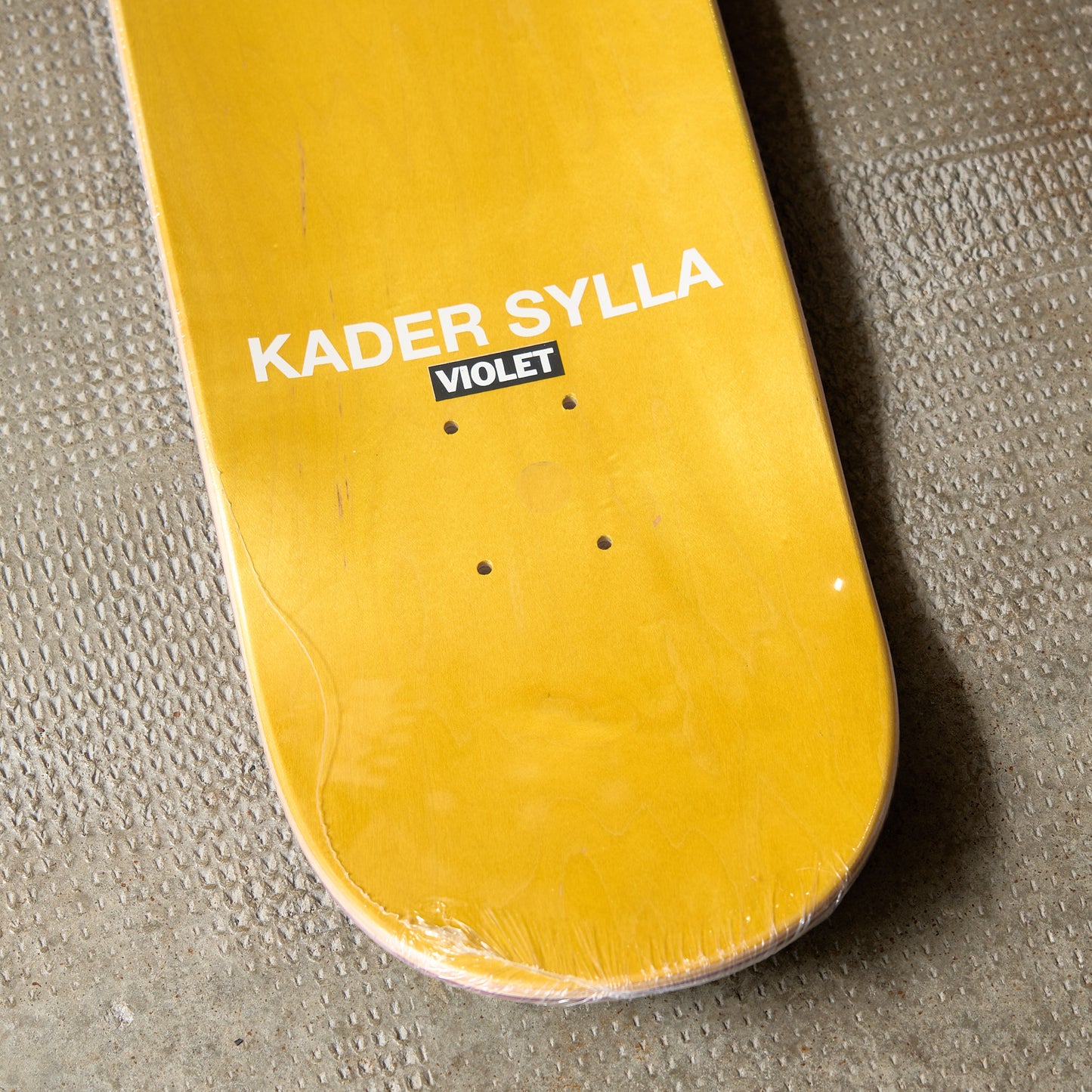 Violet Skateboards - Leather Patern Kader Sylla Deck