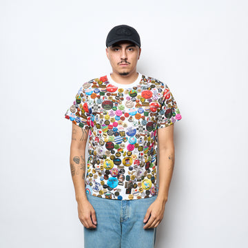 Violet Skateboards - Pins Tee (White)