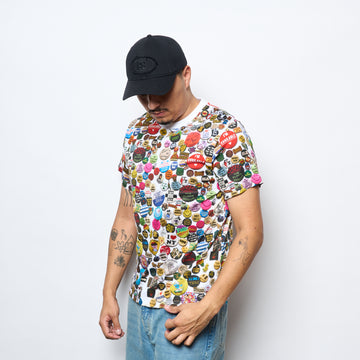 Violet Skateboards - Pins Tee (White)