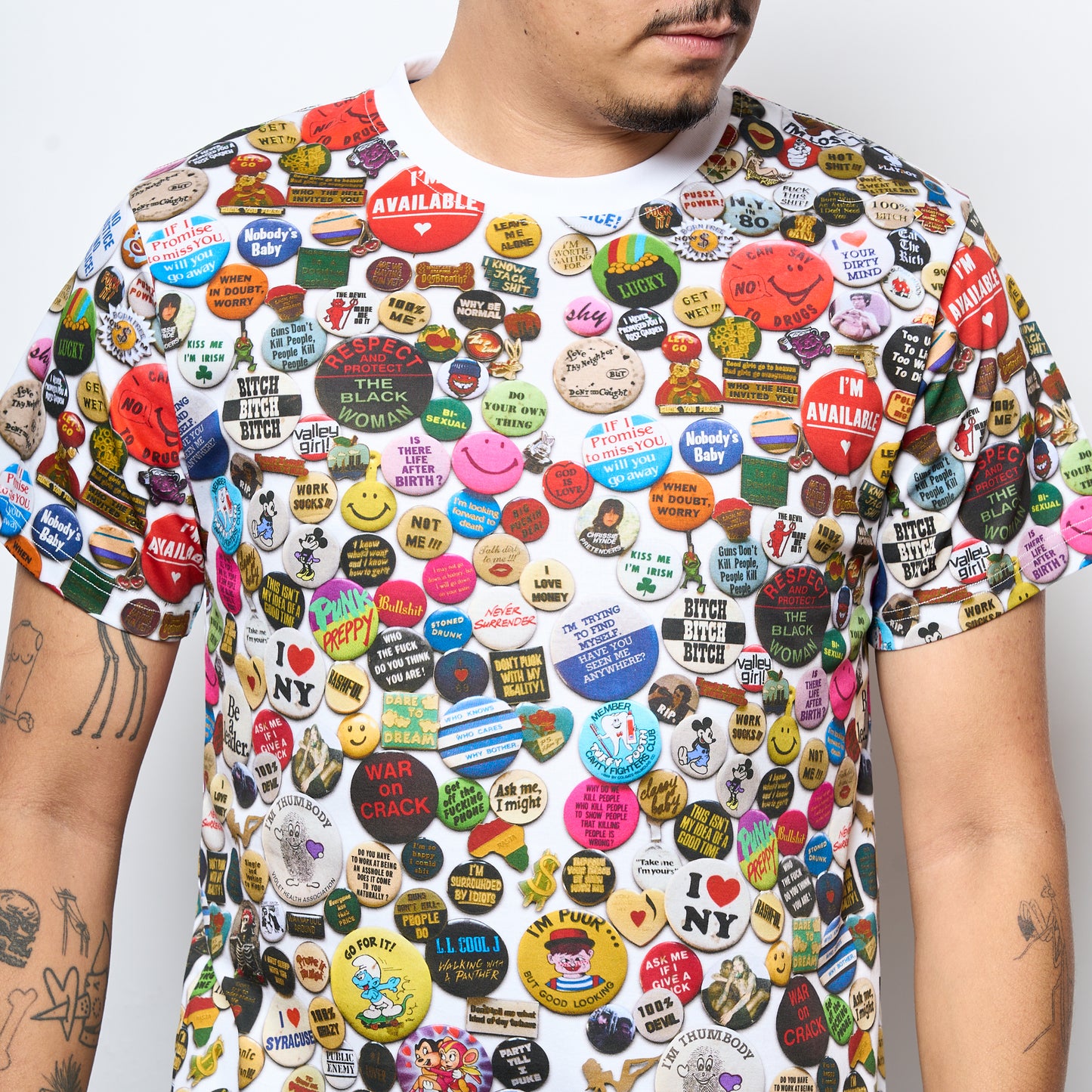 Violet Skateboards - Pins Tee (White)