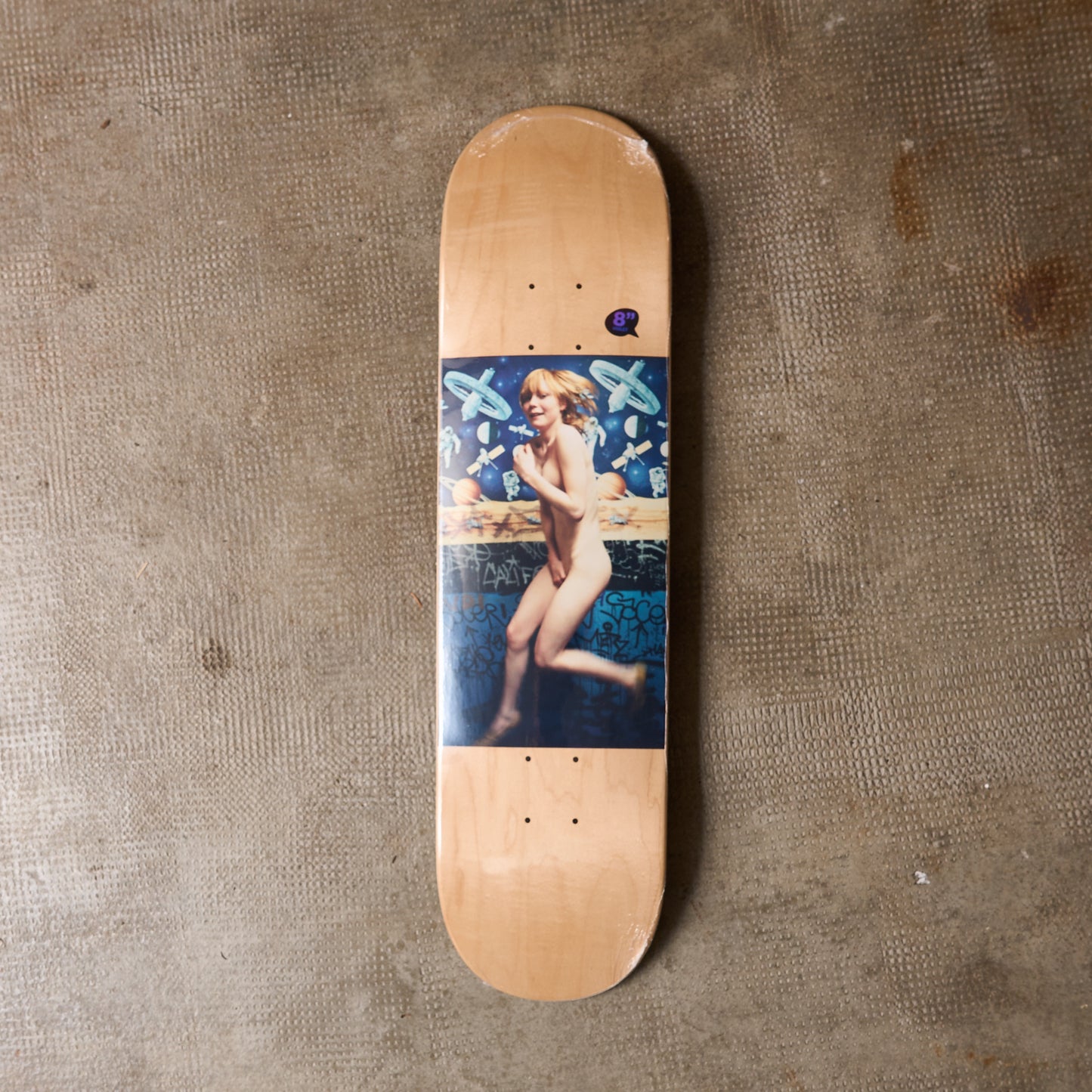 Violet Skateboards - Ryan McGinley "Lizzy" Deck (Natural) 8