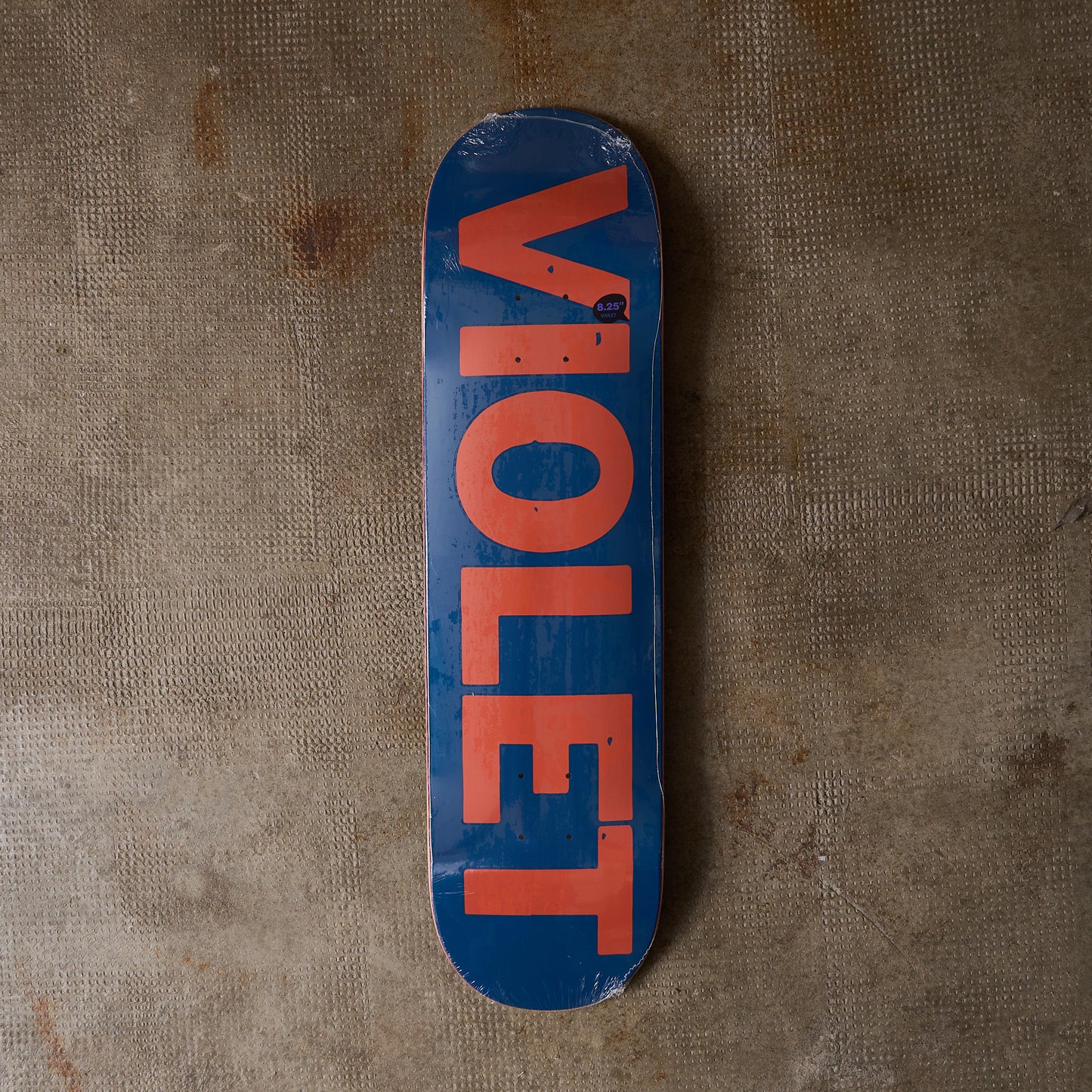 Violet Skateboards - Stamp Deck Navy 8.28