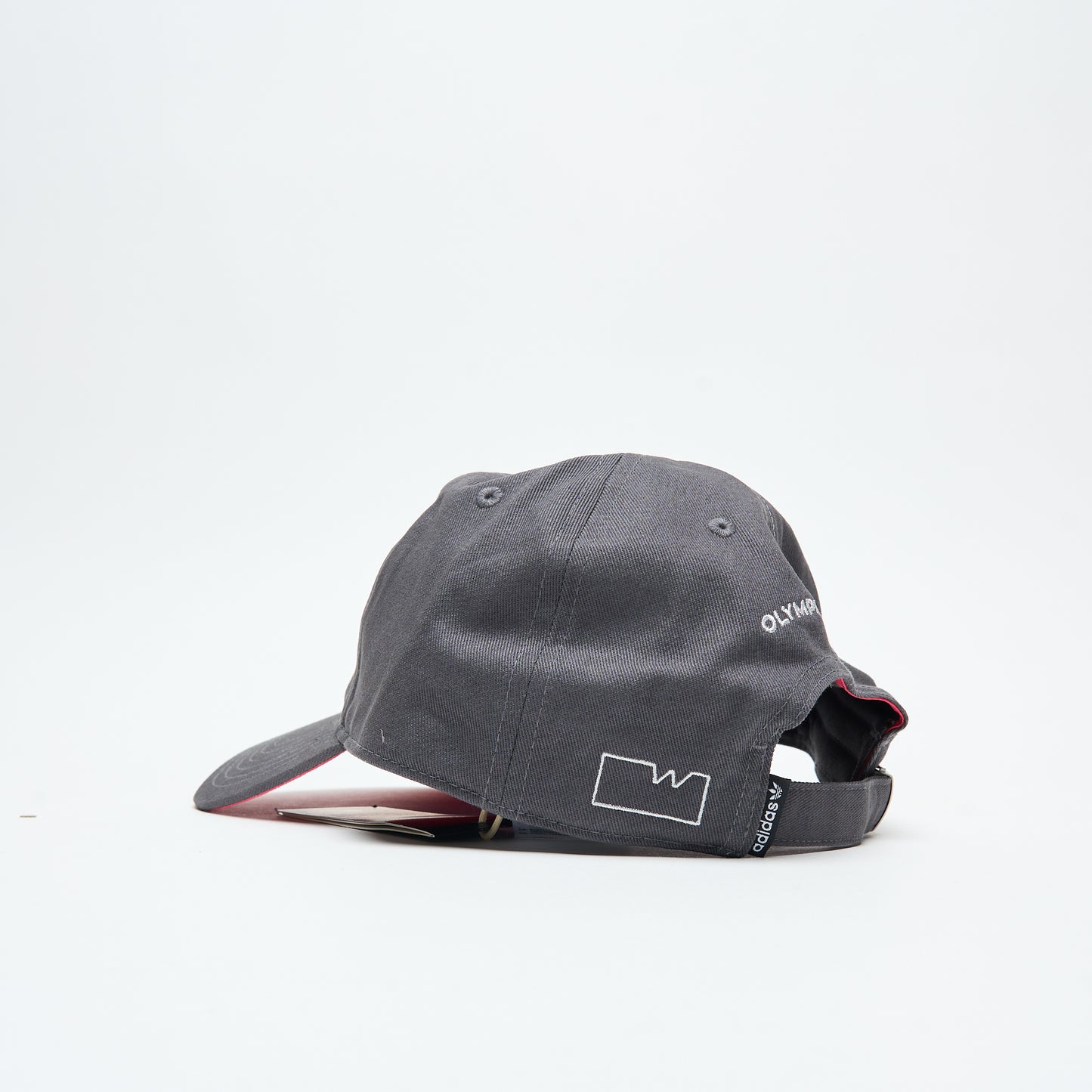 Wallstreet Skateshop x ADIDAS Skateboarding - WS OL 5 Panel Hat (Light Solid Grey)