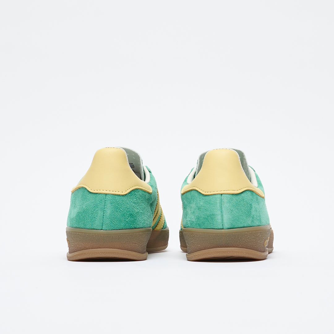 adidas originals - Gazelle Indoor (Semi Court Green/Almost Yellow/Gum)