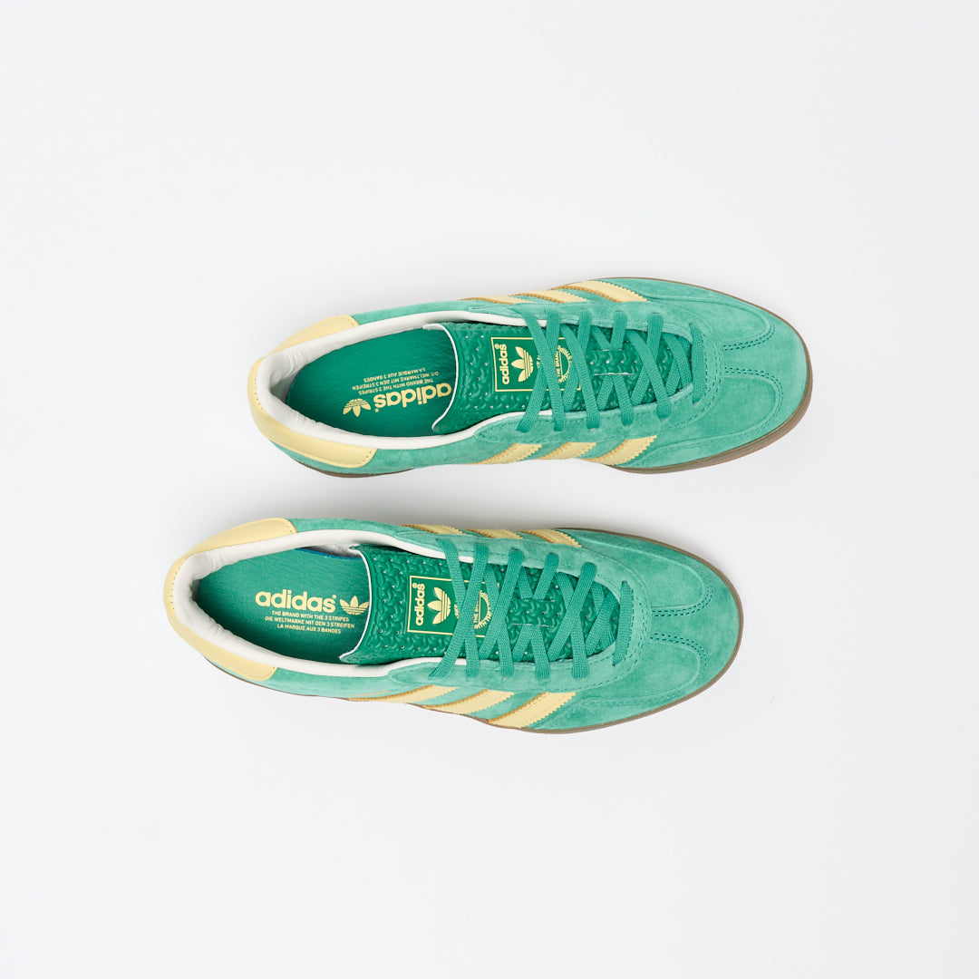 adidas originals - Gazelle Indoor (Semi Court Green/Almost Yellow/Gum)