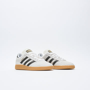 adidas skateboarding - Busenitz Pro (Crystal White/Shadow Olive/Gum)