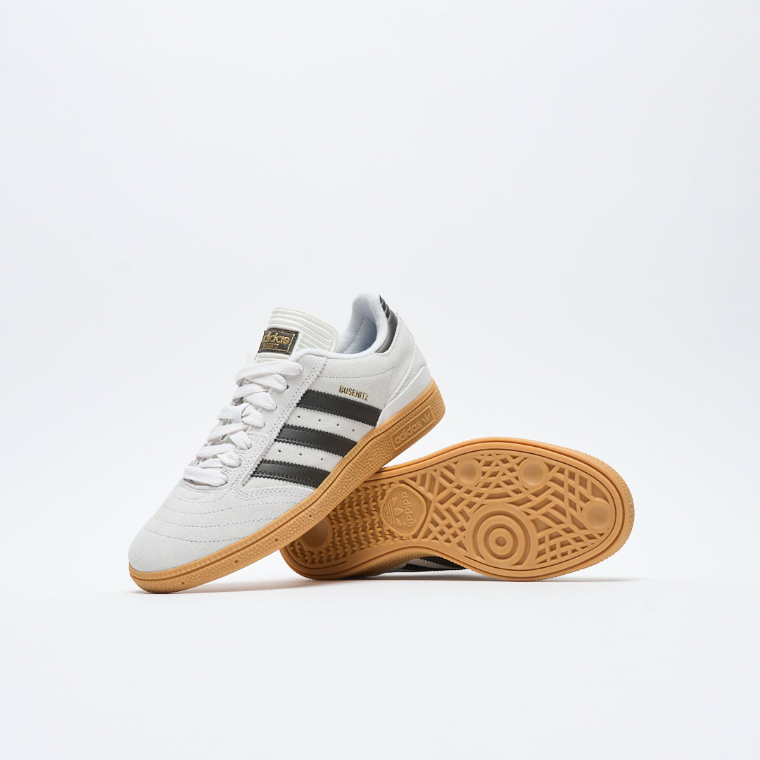 adidas skateboarding - Busenitz Pro (Crystal White/Shadow Olive/Gum)