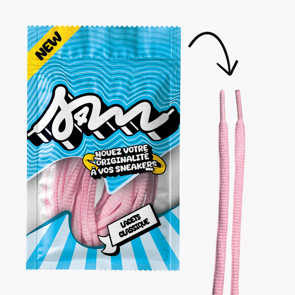 Laces - Sell 4 Me - Classic Round Lace (Pink)