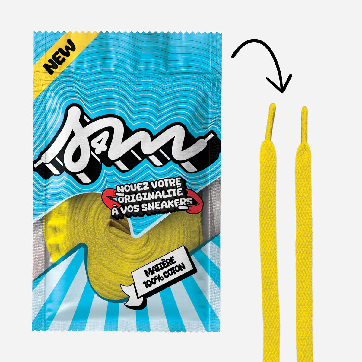 Laces - Sell 4 Me - Classic Uni Lace (Yellow)