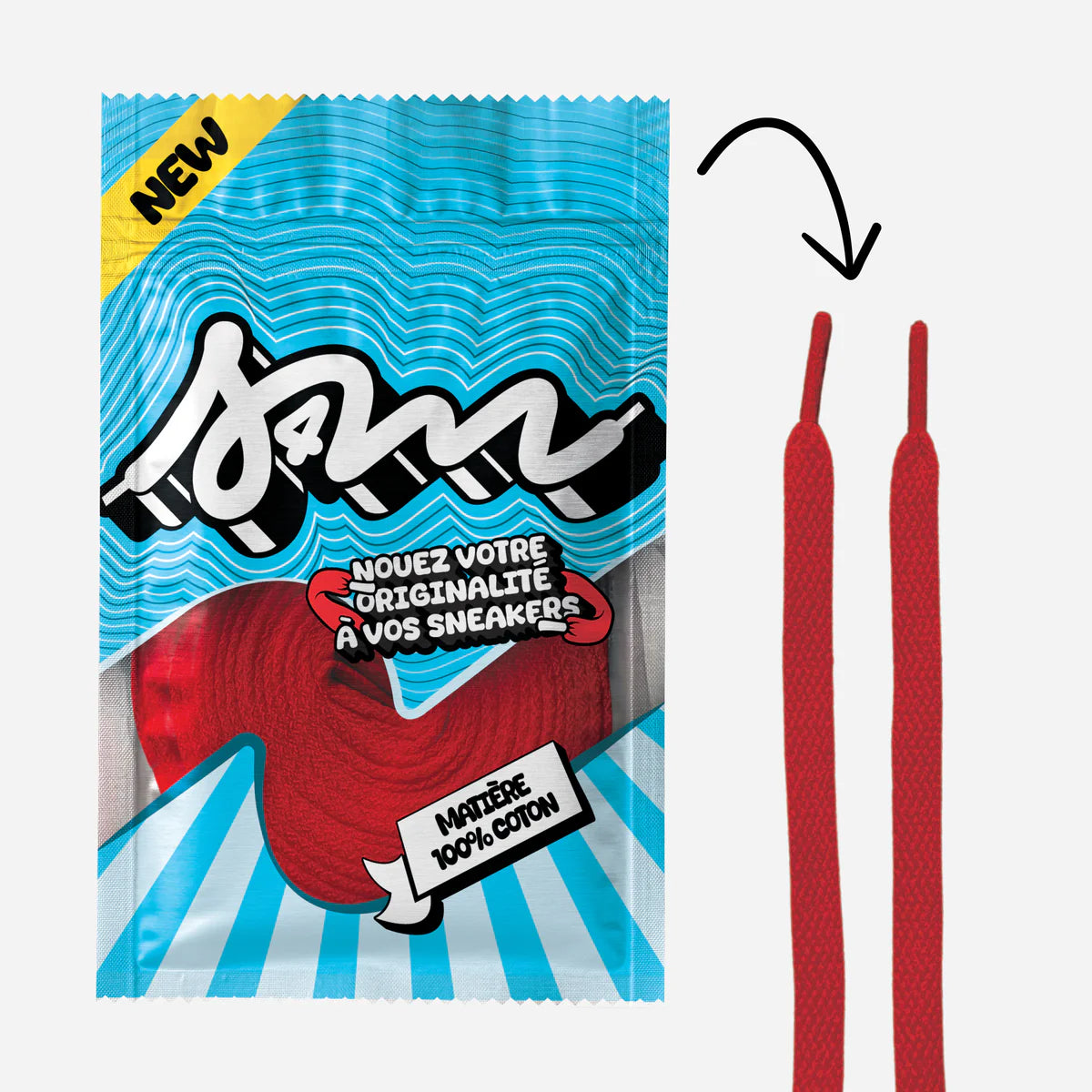 Laces - Sell 4 Me - Classic Uni Lace (Red)