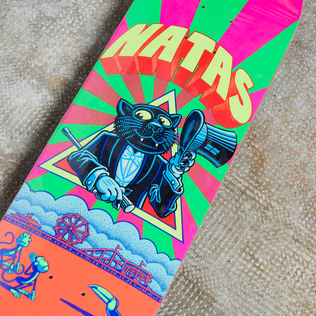 101 Skateboards Natas Panther Popsicle HT Deck - Multi