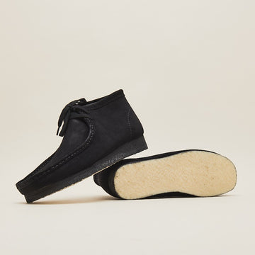 Clarks Originals Wallabee Boot "Black Suede"