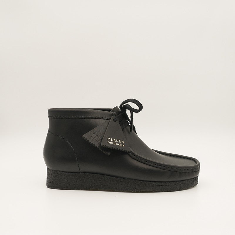 Clarks Originals Wallabee Boot Leather Black - Main Image