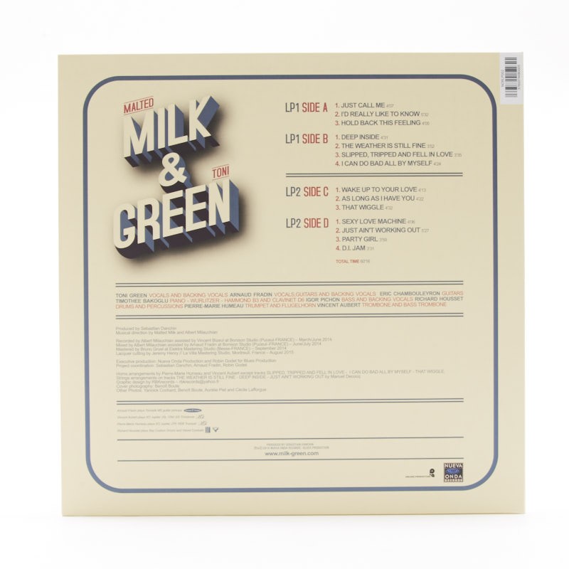 Malted Milk & Toni Green LP