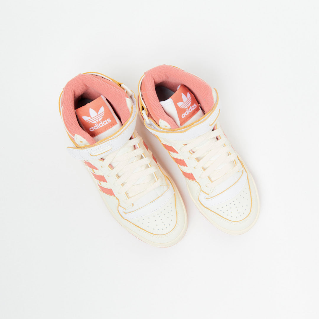 ADIDAS Originals - Forum 84 Hi W (White/Brown)