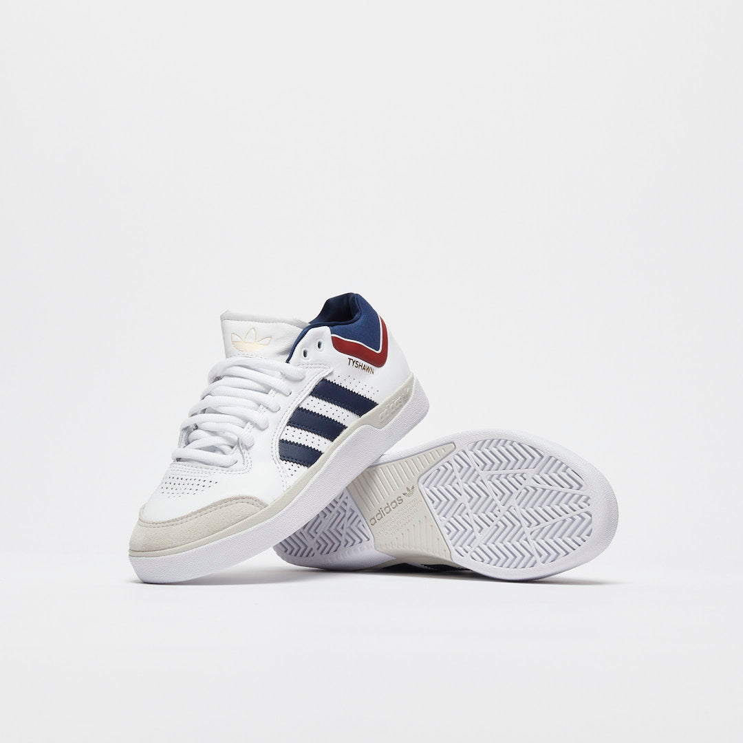 ADIDAS Skate - Tyshawn (White/Collegiate Navy/Grey One)